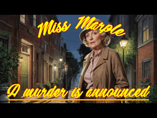 1985 - miss marple. murder announced / miss marple. a murder is announced